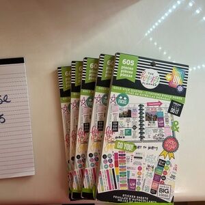 Happy planner sticker book